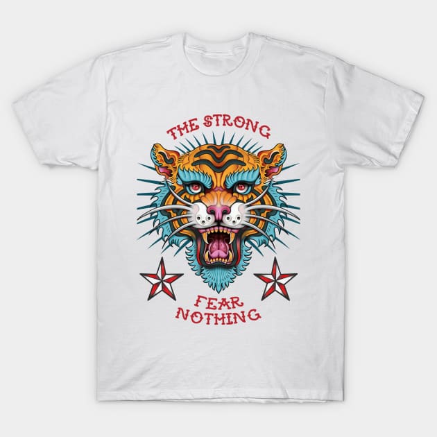 The strong fear nothing T-Shirt by giuliorossi